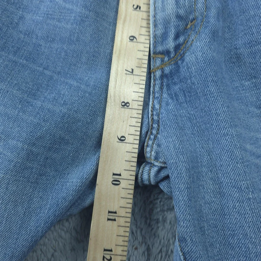 Levis 511 Jeans Mens 30x31 Blue Light Wash Slim Skinny Fit Bleach Stain